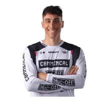TLD Bicycle Cycling Jersey T-Shirt MTB Mountain Bike Off-Road Bike Jersey Speed Down Jersey Quick-Drying MX Motorcycle Rac XS gray