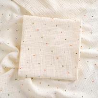 Baby Blanket for Newborn 80X80Cm, Cotton Muslin Swaddle Receive Blanket Bath Towel Bedding 7 white