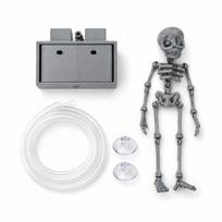 Air Pump Driven Dancing Skeleton Aquarium Bubbler Glow in Dark 3D Printed Movable Skeleton Fish Tank Bubbler Dancing Underwater sidabras