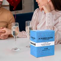 Conversation Cards for Couples, 150 Quick And Meaningful Valentine's Day Gifts, Date Night Card Game starter pack black