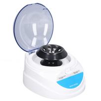 Mini Centrifuge Machine 7000RPM Portable Benchtop Centrifuge with 2 Rotor for Laboratories 100‑240V US Plug white