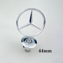 ZZ--1vnt 44mm Automobilio variklio dangčio emblema Priekinio dangčio priedai Mercedes Benz AMG W204 W205 W203 W211 W212 W213 W201 W210 W124