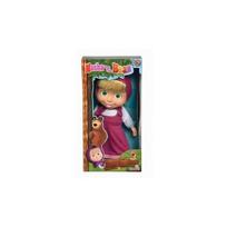 Simba Masha ir Lokys 40cm Minkšta lėlė Žaidimų rinkinys su daugiaspalviu drabužiu & Aksesuarai - Ideali dovana vaikams