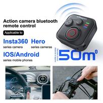 1 rinkinys Insta 360 X5 X4 X3 X2 Go3S Ace Pro 2 8 9 10 11 12 13 Aksesuarai Sportinės kameros Bluetooth Nuotolinio valdymo pultas 1 black