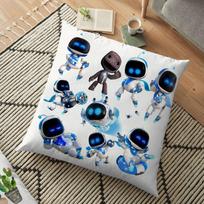 Astro Bot pagalvės užvalkalas 2024 Kalėdų pagalvės užvalkalo dekoravimas namams Naujųjų metų sofos automobilio pagalvės užvalkalas 45x45cm 9