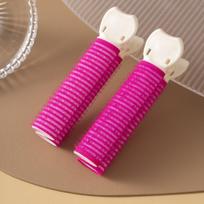 Natūralūs plaukų šaknų purūs segtukai Smeigtukai Garbanotų plaukų suktukai Bangų plaukų formavimo priemonės Tingus korėjietiškas stilius Plaukų aksesuarai pink