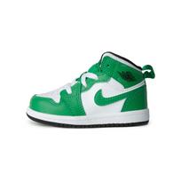 Air Jordan 1 Mid TD Lucky Green Baby Sneakers Black White DQ8425-301 25 blue