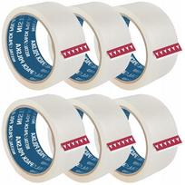 Pakavimo lipni juosta Nistal, 48 mm × 45 m, skaidri, 6 vnt.