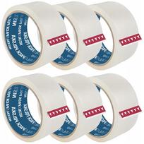 Pakavimo lipni juosta Nistal, skaidri, 48 mm × 60 m, 6 vnt.