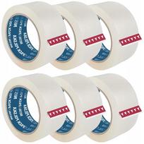 Pakavimo lipni juosta Nistal, skaidri, 48 mm × 90 m, 6 vnt.