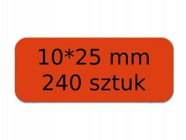 Niimbot terminės etiketės D serijos spausdintuvams, 10 × 25 mm, 240 vnt.