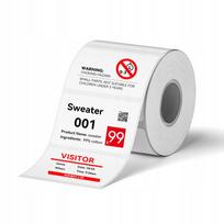 Niimbot terminės etiketės 50 × 30 mm, 230 vnt., 50x30RD-
