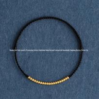 999 Gold Zodiac Red Bracelet: Crushed Disco Beads & Gold Luck Charm, Perfect Gift for Girlfriend Bracelet + Gift Box gray