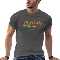 Vivaldi Four Seasons Tshirt Unisex T Shirt Cotton T Shirt For Unisex 100 Percent Cotton G Unisex T Shirts For Unisex Tshirt 3XL black