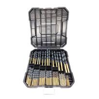 99Pcs 1.5-10mm Twist Drill Bit Set with Storage Case for Various Drilling Tasks in Wood Plastic and Soft Metal Materials 1