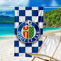 Getafe Football Crest Beach Towel - Soft, Absorbent Microfiber, Lightweight, Ideal for The Beach, Parties, Travel, Camping fan gifts 80cmx160cm(31x63inch)