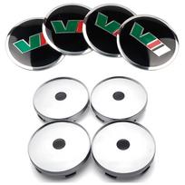 4 vnt. 56/60/65/68 mm automobilio ratlankio centrinis dangtelis Skoda Octavia Rapid Fabia Superb Kodiaq Scala Karop Kamiq VII ratlankio dangtelio lipdukas black