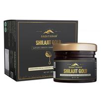 Rasayanam Shilajit Gold Resin 20g (80 Servings) | 300-500mg/serving | 75% Fulvic Acid | High Potency Shilajeet, Ashwagandha KSM66, 24 Carat Gold