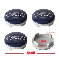 4Pcs 54mm For Ford Focus Mk4 Fiesta MK7 Kuga Smax Ranger Mustang Car Wheel Center Hub Cap Cover Tire Hubcaps  bt7 Auto Accessories
