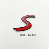 3D ABS MINI Cooper S Rear Boot Emblem Badge Trunk Logo HDJDX4 Decals Sticker For Mini Coopers R50 R52 R53 R56 R57 R58 R60 F55 F56