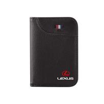 Automobilio vairavimo dokumentų ID kortelės laikiklis Piniginė Dėklas Organizavimo kišenės Aksesuarai Lexus LS LC IS350 ES300h ES300 IS250 RX ruda