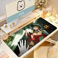 Game Azur Lane Mouse Pad Large NonSlip Waterproof Mat Stitched Edge Keyboard Pad For Gaming Daily Office 900x400x2mm