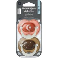 Tommee Tippee NightGlow Soother 18-36m čiulptukas Boy 2 vnt.