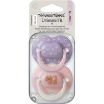 Tommee Tippee Ultimate Fit 6-18m čiulptukas 2 vnt.