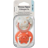 Tommee Tippee Ultimate Fit 18-36m čiulptukas Girl 2 vnt.