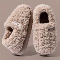 Warm Ultra-Soft Cozy Plush Slippers for Women Non-Slip Indoor/Outdoor Shoes  Perfect for Lounging Around The House or Outdoor Activities 42-43 ruda
