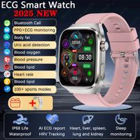 TK16 Smart Watch Men 2.04 Inch Amoled Bluetooth Call AI Voice ECG Health Monitoring SOS Sports Fitness Tracker Women Smartwatch gray