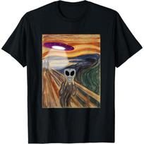 Munch's The Scream T-Shirt Mystery Edition T-Shirt XXXXXL juoda
