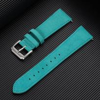 Wristband 18mm 19mm 20mm 22mm Quick Release Soft Suede Strap Brown Business Watch Bands Calfskin Bracelet Women&Men Accessories 20mm blue