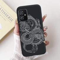 For ASUS ZENFONE 8 ZS590KS Case Astronaut Dragon Cartoon Animals Cool Style Soft Silicone Black Phone Cover For ASUS ZS590KS Bag ZENFONE 8 ZS590KS gray