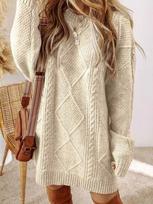 New Arrivals Women's  Fashion Loose Lazy Style Sweater Dress XL balta
