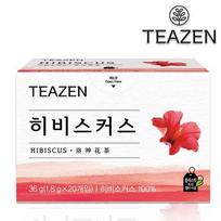 TEAZEN Hibiscus Herbal Tea 1.8g x 20 Tea Bags 20 tea bags white