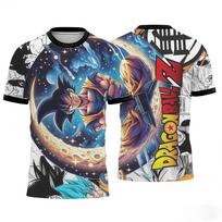2026 Dragon Ball Goku Vegeta Anime 3D Print T-shirts Casual Short Sleeve Tees  Kids Fashion Streetwear Family Matching Outfits M gray