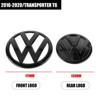 VOLKSWAGEN VW Automobilio Priekinės Grotelių Emblema Galinio Bagažinės Dangčio Logotipo Lipdukai Apdaila Volkswagen Transporter T6 2016 2017 2018 2