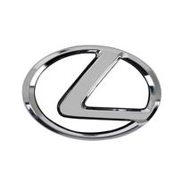 Automobilio priekinės grotelės galinis logotipas automobilių emblema lipdukas priedai Lexus F SPORT GX460 Ct200h IS250 ES 220D IS200 Fsport GS GX IS LS 14CM gray