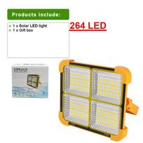 Nešiojama saulės lempa Galinga LED šviesa Įkraunama saulės šviesa Rankena Žibintas Sodo lempa Lauko saulės žibintas A- Solar lamp gray
