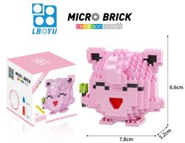 Pokemono Mini Statybiniai Blokiniai Žaislai Marowak Jigglypuff Gengar Mudkip Piplup Raichu Gyarados Pikachu Mini Plytelių Figūrėlės Žaislas Vaikams No Box