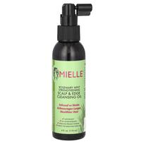 Mielle, Scalp and Edge Strengthening Cleansing Oil, Rosemary Mint, 4 fl oz (118 ml) beige