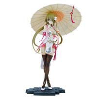 Honkai Impact 3 Figure Rita Rossweisse 25cm Sexy Black Silk Cheongsam Action Model Toy Doll for Collectors With box balta