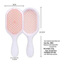 Honeycomb Hair Comb for Fast Drying, Massage, Smoothing, Volumizing, and Tangle-Free Styling OPP Bag Packaging pink