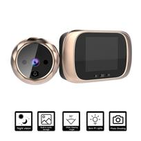 Digital Door Viewer Peephole Door Camera Doorbell 2.8-inch LCD Screen Night   Photo Shooting Digital Door Monitoring for Home Security