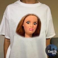 Side Eye Doll Ew Face Vintage Graphic Tee Funny T-Shirt Mens Womens Unisex M brown