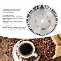 Stainless Steel Coffee Pod Adapter With Spoon Coffee Capsule Converter  For Vertuo