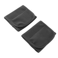 Castor Oil Pack Wrap Reusable Elastic Castor Oil Compress Bandage Strap Leak Proof Soft Flannel Lining gray