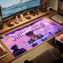 Juice Wrld Color Mouse Pad Large Gaming Table Cushion Non-slip Laptop Tablet Big Mousepad XXL Mat Mini PC Playmat With Lock edge 40cmx90cm(15.7x35.4inch)