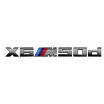 7,3 cm M logotipo naujas pilkas ABS raidės lipdukas bagažinės ženklelis BMW X3 M40D 40I X4 M40D X5 M50D 50I X6 M50D 50I X7 M50D 50I